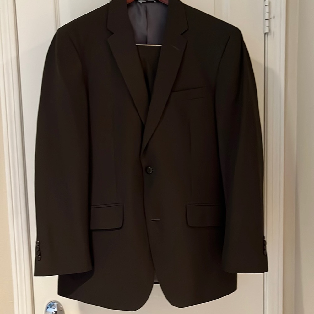 Louis Raphae, brown suit